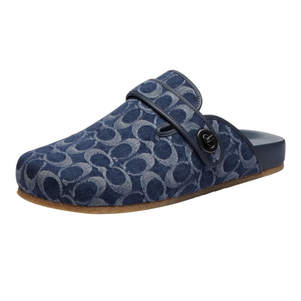 Coach Blake Clog in Signature Denim